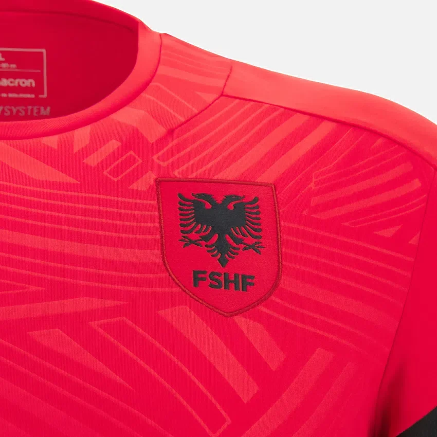 Albania National Team FSHF 2026/27 Adults’ Red Training Shirt Albania National Team FSHF 2026/27 Adults’ Red Training Shirt