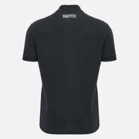 Albania National Team FSHF 2026/27 Adults’ Travel Black Polo Shirt
