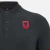 Albania National Team FSHF 2026/27 Adults’ Travel Black Polo Shirt Albania National Team FSHF 2026/27 Adults’ Travel Black Polo Shirt