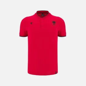 Albania National Team FSHF 2026/27 Adults’ Travel Red Polo Shirt