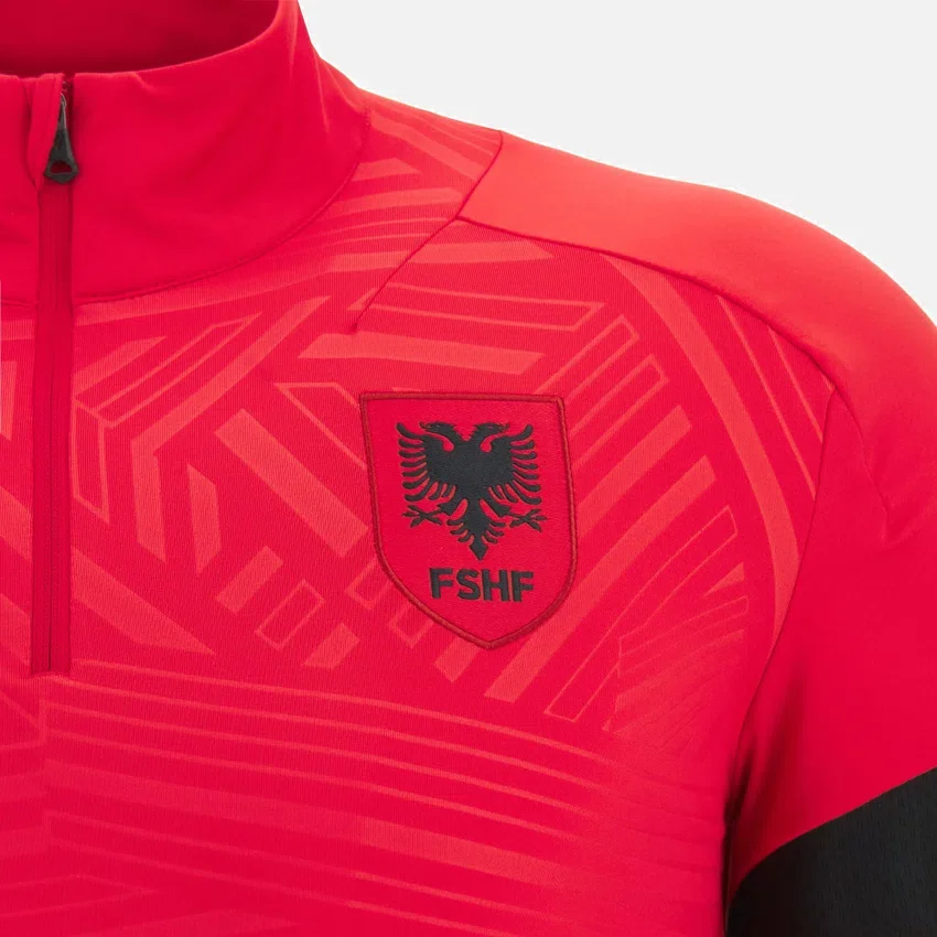 Albania National Team FSHF 2026/27 Junior 1/4 Zip Top Albania National Team FSHF 2026/27 Junior 1/4 Zip Top