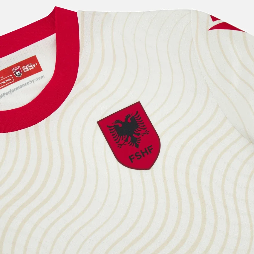Albania National Team FSHF 2026/27 Junior Away Match Jersey Albania National Team FSHF 2026/27 Junior Away Match Jersey