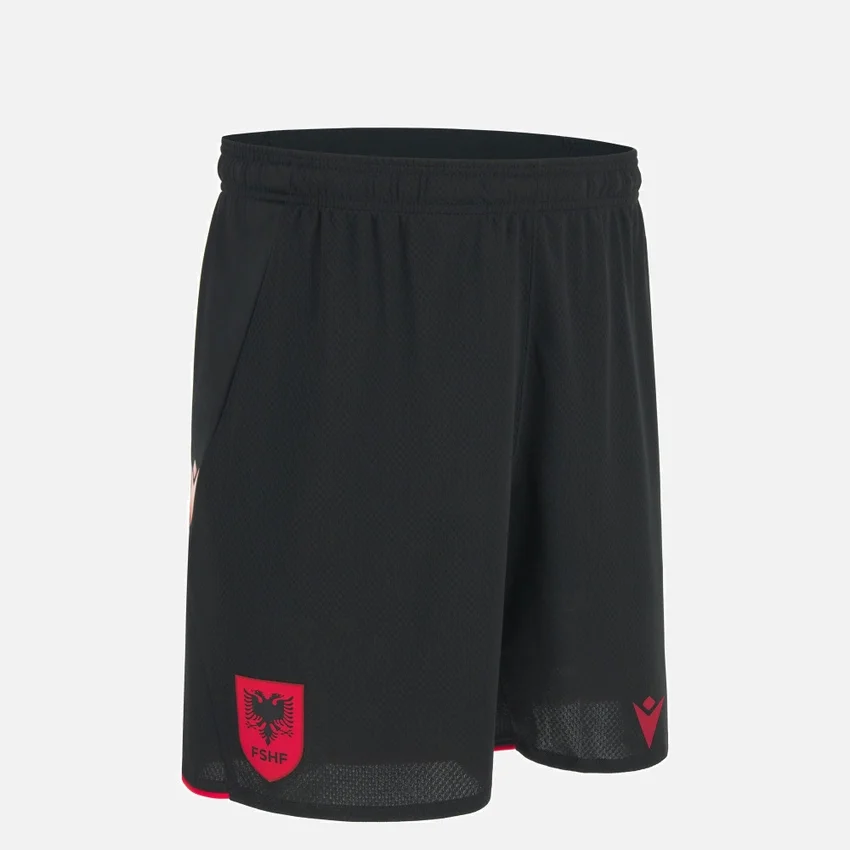 Albania National Team FSHF 2026/27 Junior Home Match Shorts Albania National Team FSHF 2026/27 Junior Home Match Shorts