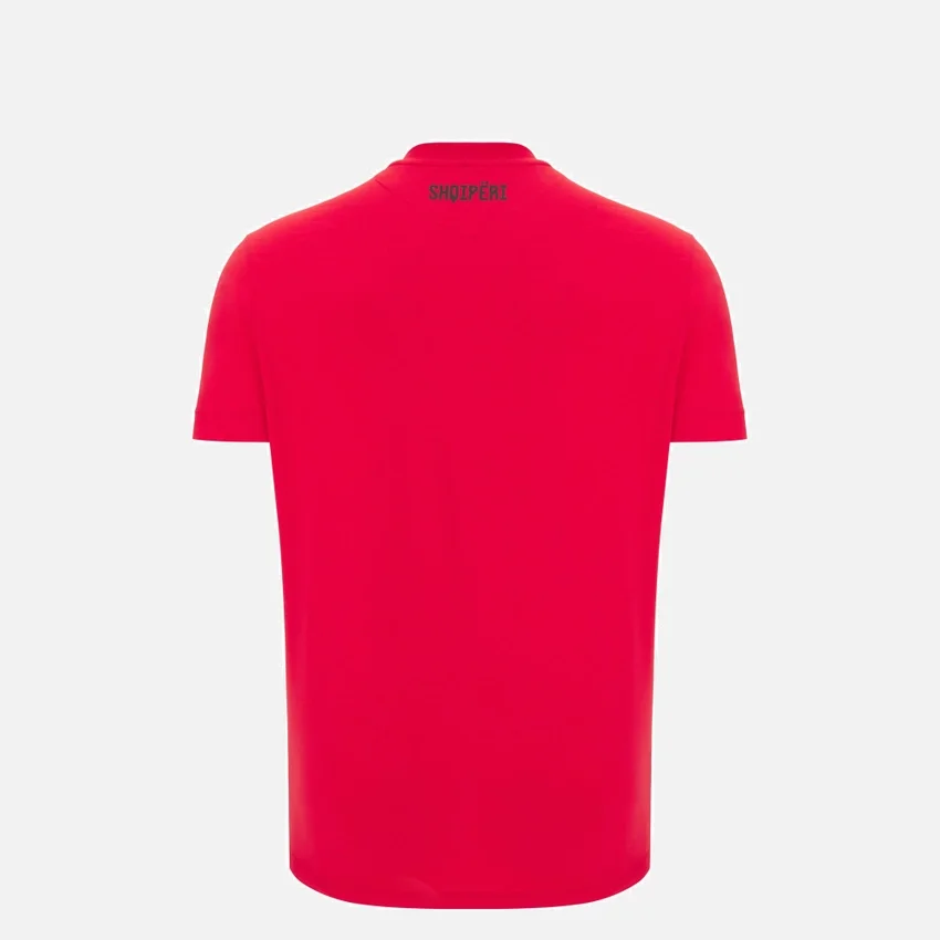 Albania National Team FSHF 2026/27 Junior Sports Red T-Shirt Athleisure Albania National Team FSHF 2026/27 Junior Sports Red T-Shirt Athleisure
