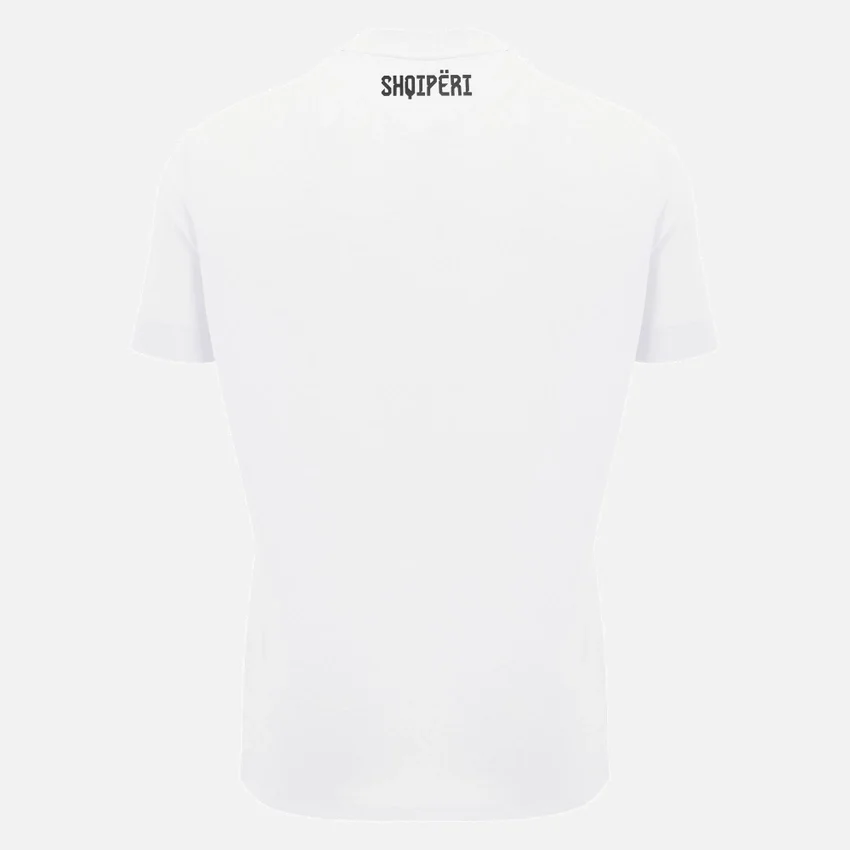 Albania National Team FSHF 2026/27 Men_x0092_s Sports White T-Shirt Athleisure Albania National Team FSHF 2026/27 Men_x0092_s Sports White T-Shirt Athleisure