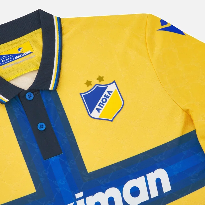 Apoel FC 2025/26 Adults’ Home Match Jersey Apoel FC 2025/26 Adults’ Home Match Jersey