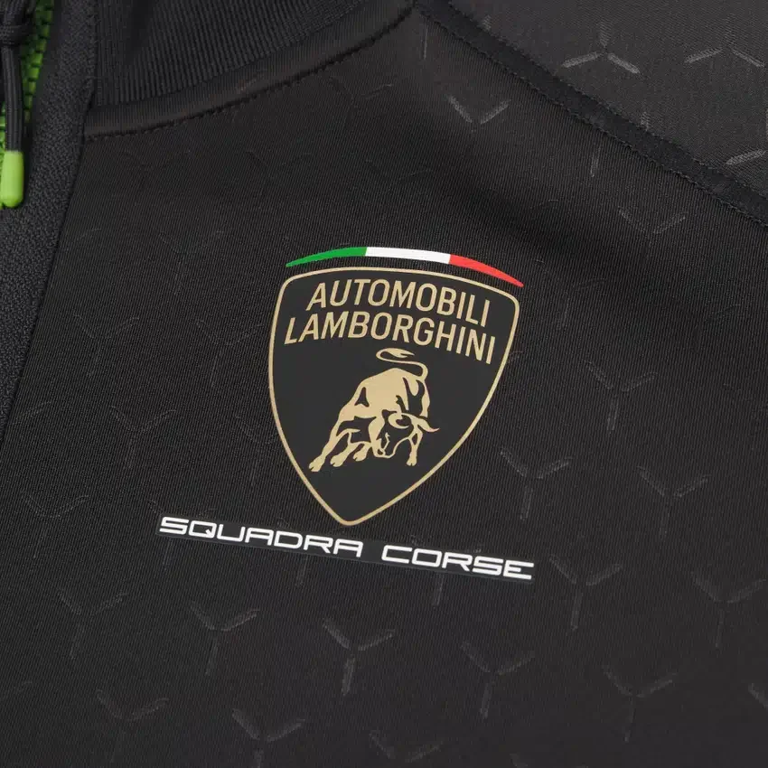 Automobili Lamborghini Squadra Corse Kid’s Full-Zip Sweatshirt Automobili Lamborghini Squadra Corse Kid’s Full-Zip Sweatshirt