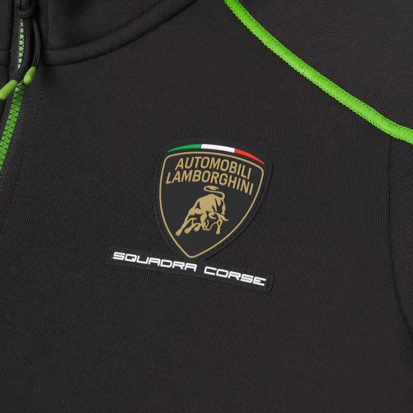 Automobili Lamborghini Squadra Corse Kid’s Full-Zip Sweatshirt Automobili Lamborghini Squadra Corse Kid’s Full-Zip Sweatshirt