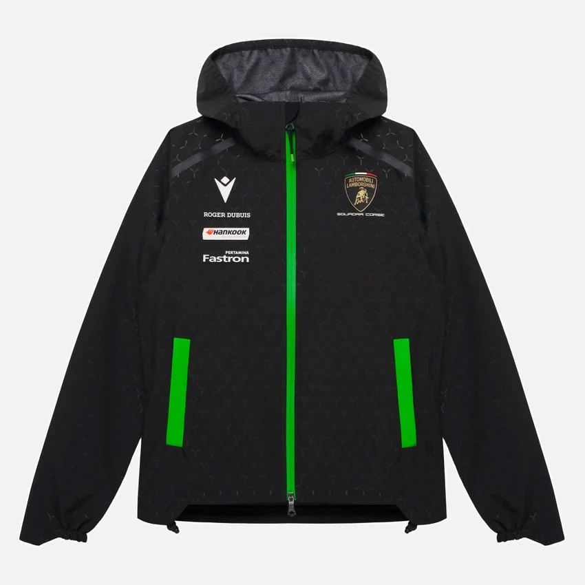 Automobili Lamborghini Squadra Corse Kid’s Rainjacket Jacket Automobili Lamborghini Squadra Corse Kid’s Rainjacket Jacket