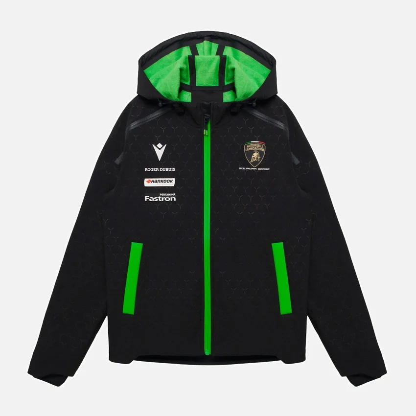 Automobili Lamborghini Squadra Corse Kid’s Softshell Jacket Automobili Lamborghini Squadra Corse Kid’s Softshell Jacket