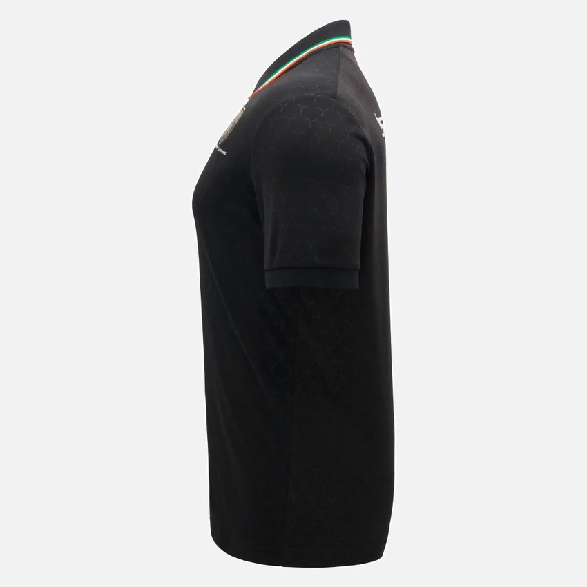 Automobili Lamborghini Squadra Corse Men’s Black Polo Shirt Automobili Lamborghini Squadra Corse Men’s Black Polo Shirt