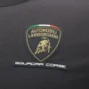 Automobili Lamborghini Squadra Corse Men’s Black Tricolor Sports T-Shirt Automobili Lamborghini Squadra Corse Men’s Black Tricolor Sports T-Shirt