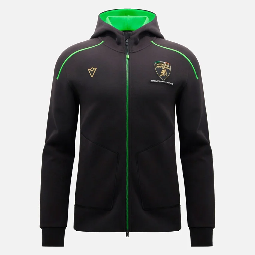 Automobili Lamborghini Squadra Corse Men’s Full-Zip Sweatshirt Automobili Lamborghini Squadra Corse Men’s Full-Zip Sweatshirt