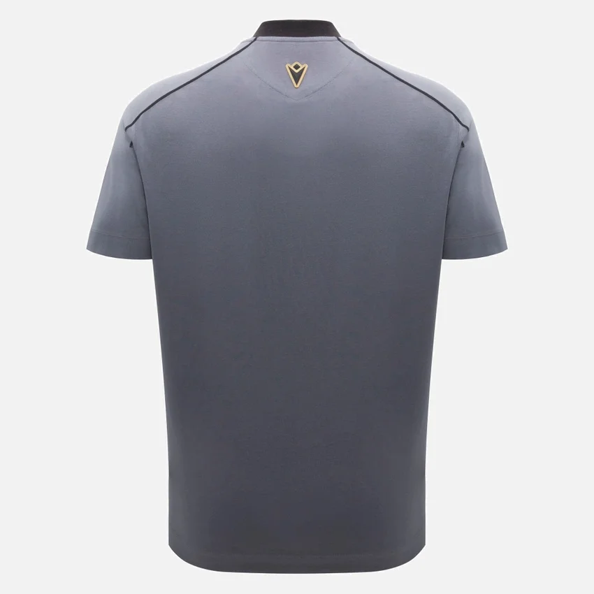 Automobili Lamborghini Squadra Corse Men’s Grey Sports T-Shirt Automobili Lamborghini Squadra Corse Men’s Grey Sports T-Shirt