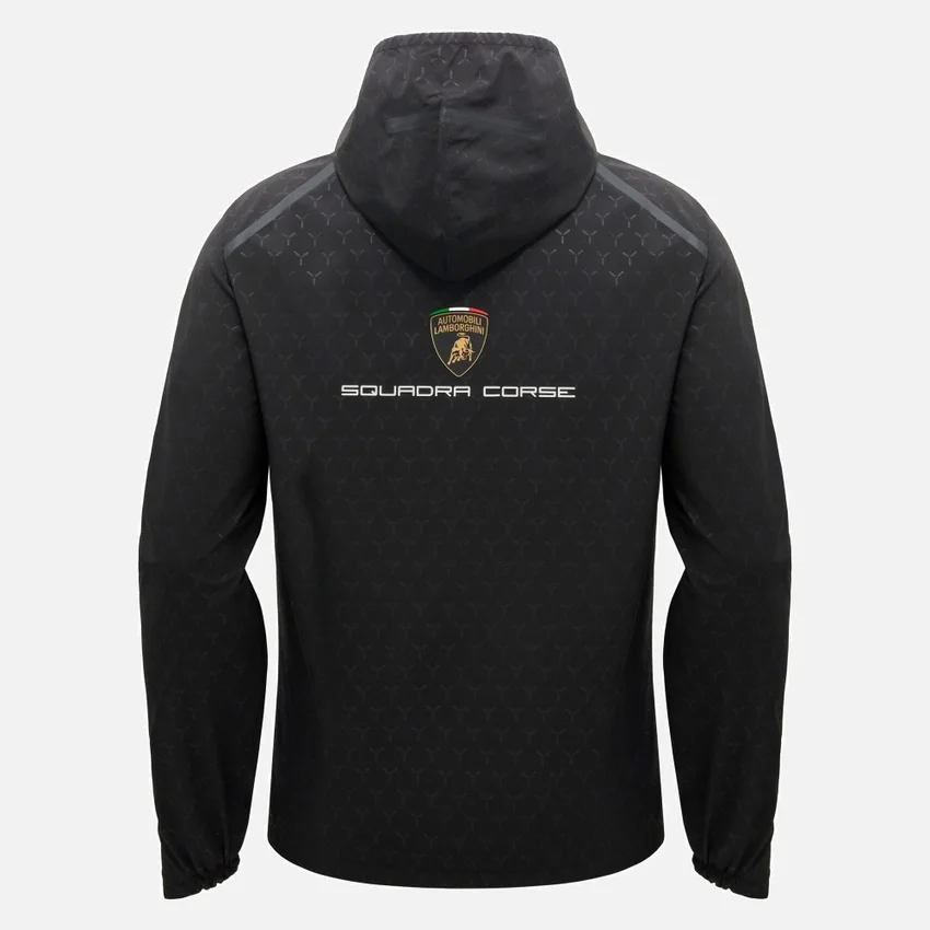 Automobili Lamborghini Squadra Corse Men’s Rainjacket Jacket Automobili Lamborghini Squadra Corse Men’s Rainjacket Jacket