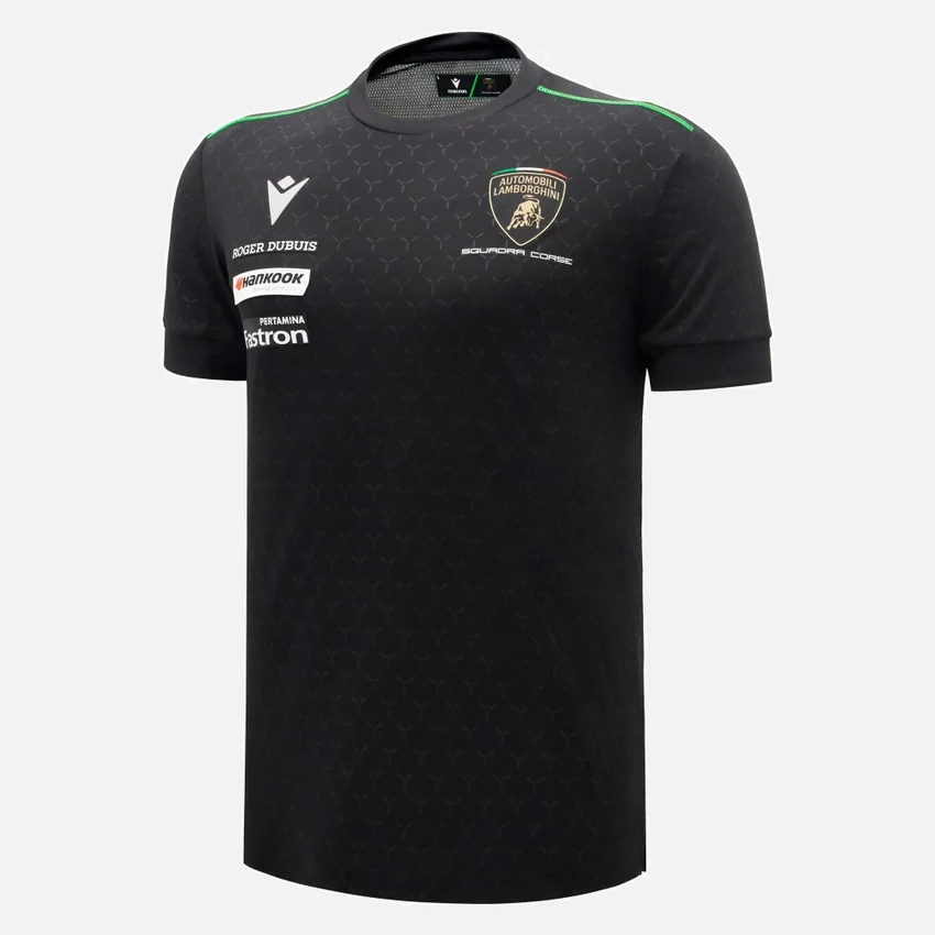 Automobili Lamborghini Squadra Corse Men’s Zephiro Shirt Automobili Lamborghini Squadra Corse Men’s Zephiro Shirt
