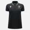 Automobili Lamborghini Squadra Corse Women’s Black Polo Shirt Automobili Lamborghini Squadra Corse Women’s Black Polo Shirt
