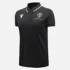 Automobili Lamborghini Squadra Corse Women’s Black Polo Shirt Automobili Lamborghini Squadra Corse Women’s Black Polo Shirt