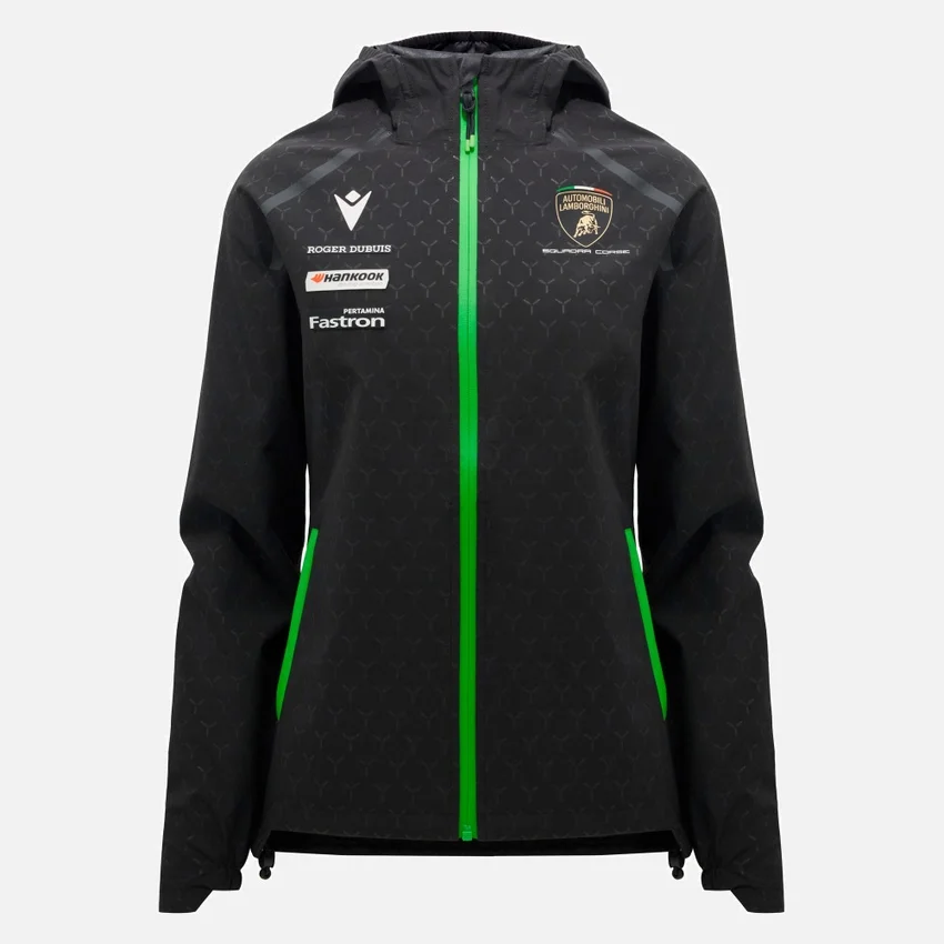 Automobili Lamborghini Squadra Corse Women’s Rainjacket Jacket Automobili Lamborghini Squadra Corse Women’s Rainjacket Jacket