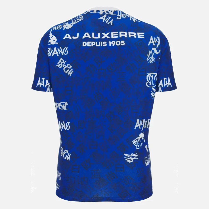 Auxerre 2025/26 Adults’ Warm Up Shirt Auxerre 2025/26 Adults’ Warm Up Shirt