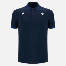 Auxerre 2025/26 Athleisure Adults’ Navy Travel Polo Shirt