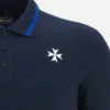 Auxerre 2025/26 Athleisure Adults’ Navy Travel Polo Shirt