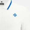 Auxerre 2025/26 Athleisure Adults’ White Travel Polo Shirt