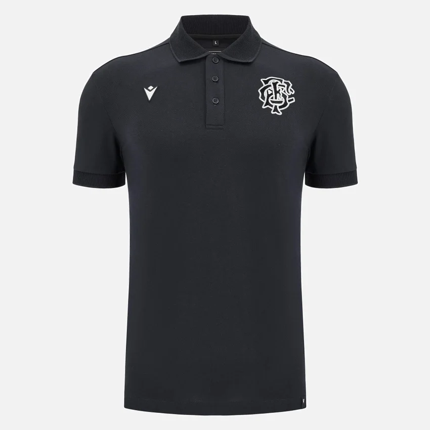 Barbarians 2025/26 Black Travel Polo Barbarians 2025/26 Black Travel Polo