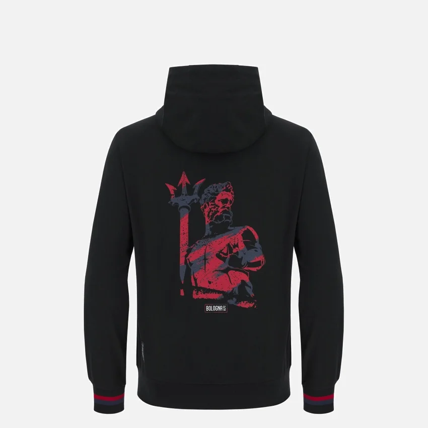 Bologna FC 1909 2025/26 Junior Fan Line Hooded Sweathisrt Bologna FC 1909 2025/26 Junior Fan Line Hooded Sweathisrt