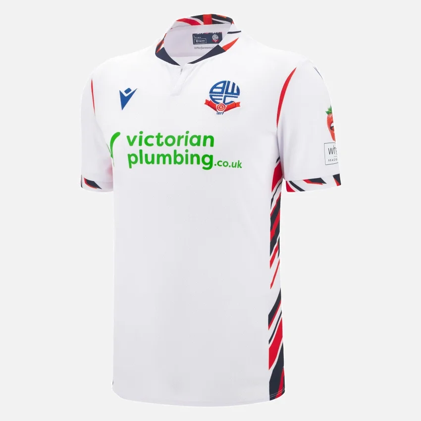 Bolton Wanderers FC 2025/26 Adults’ Home Match Jersey Bolton Wanderers FC 2025/26 Adults’ Home Match Jersey