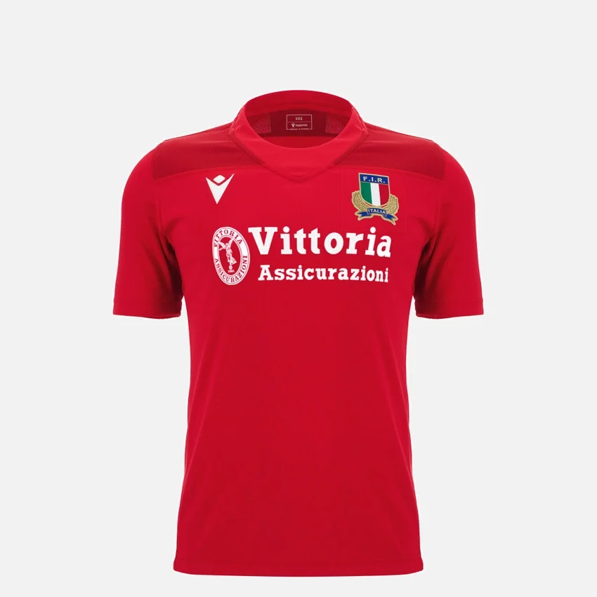 Capsule Garibaldi Italia Rugby 2025/26 Kids’ Training Jersey Capsule Garibaldi Italia Rugby 2025/26 Kids’ Training Jersey