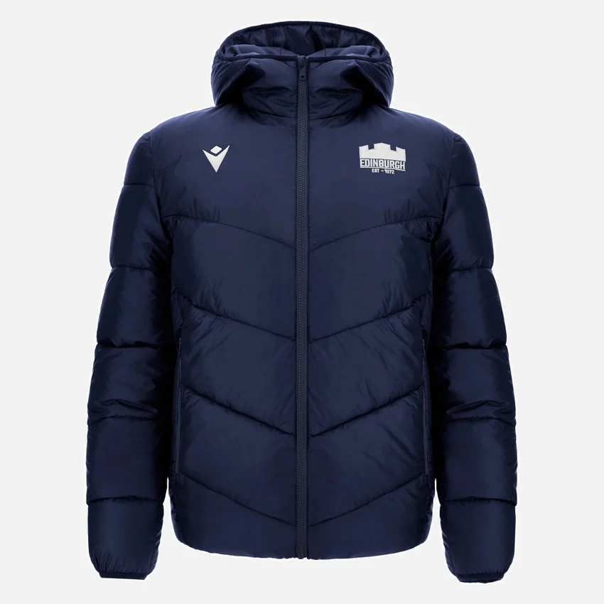 Edinburgh Rugby 2025/26 Hooded Bomber Jacket Edinburgh Rugby 2025/26 Hooded Bomber Jacket