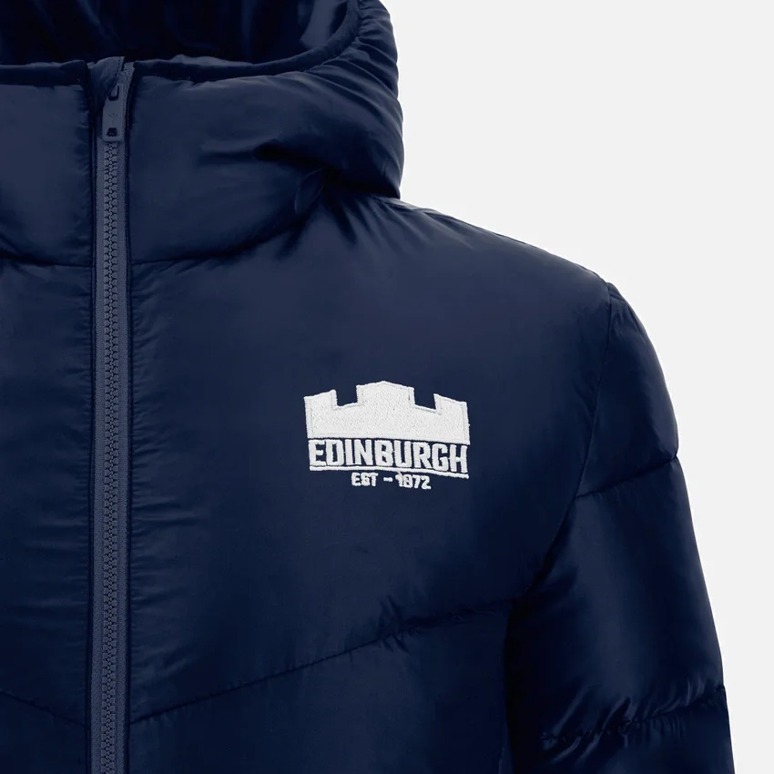 Edinburgh Rugby 2025/26 Hooded Bomber Jacket Edinburgh Rugby 2025/26 Hooded Bomber Jacket