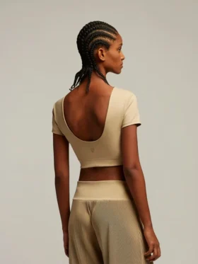 Emily Lycra cropped top Emily Lycra cropped top
