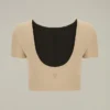 Emily Lycra cropped top