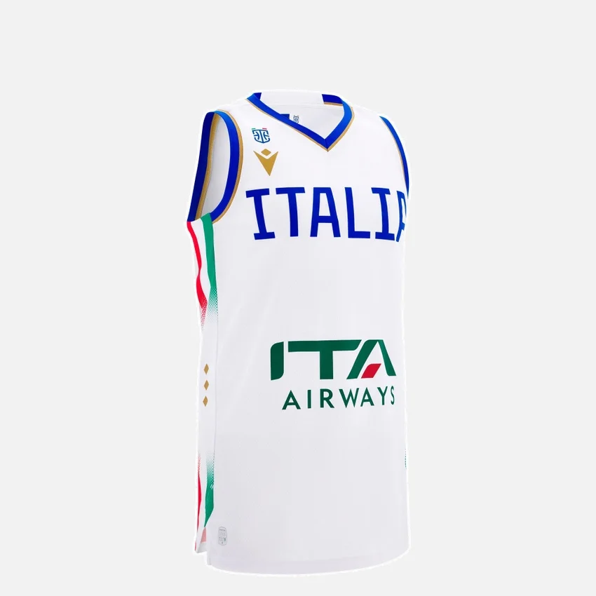 Italbasket 2025/26 junior home singlet Italbasket 2025/26 junior home singlet
