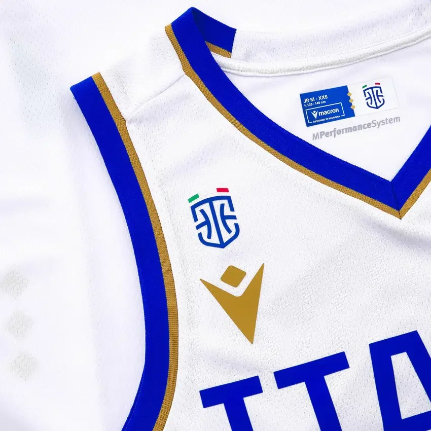 Italbasket 2025/26 junior home singlet Italbasket 2025/26 junior home singlet