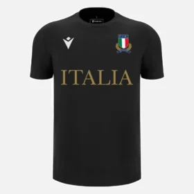 Italia Rugby 2025/26 Adults’ Fan Line Cotton T-Shirt Italia Rugby 2025/26 Adults’ Fan Line Cotton T-Shirt