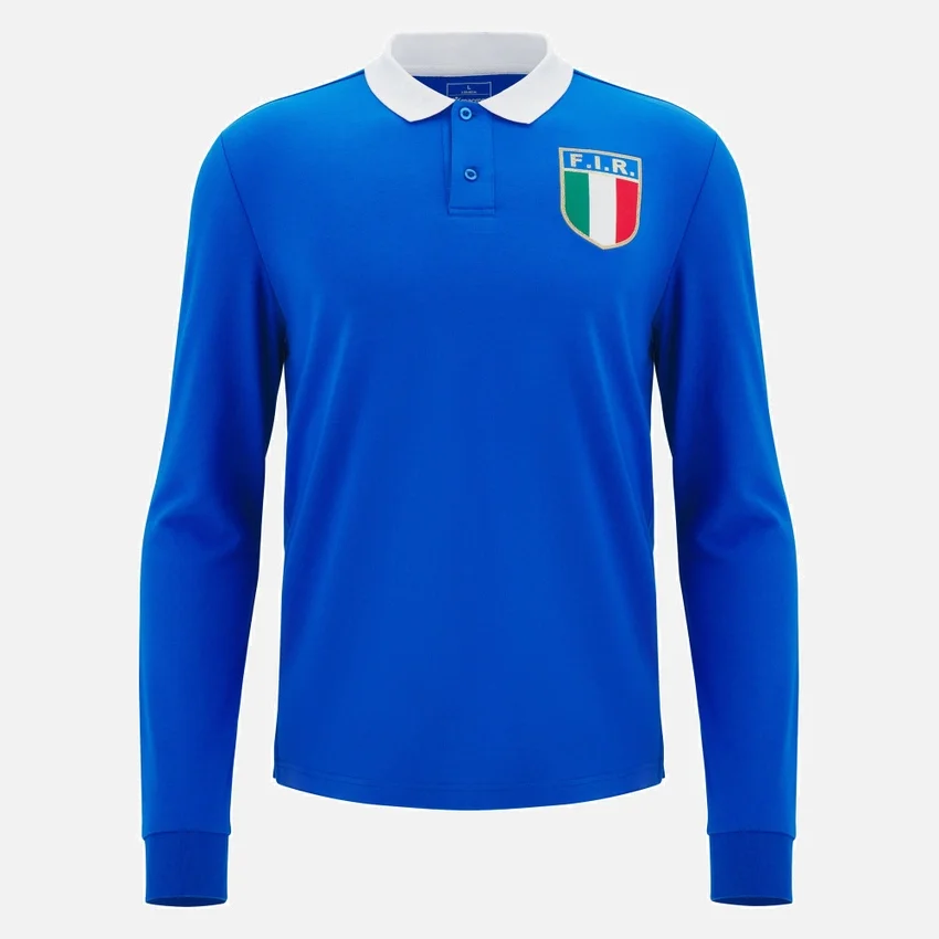 Italia Rugby 2025/26 Adults’ Fan Line Cotton T-Shirt Italia Rugby 2025/26 Adults’ Fan Line Cotton T-Shirt