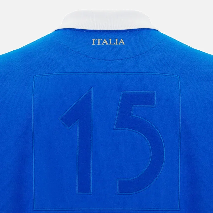 Italia Rugby 2025/26 Adults’ Fan Line Cotton T-Shirt Italia Rugby 2025/26 Adults’ Fan Line Cotton T-Shirt