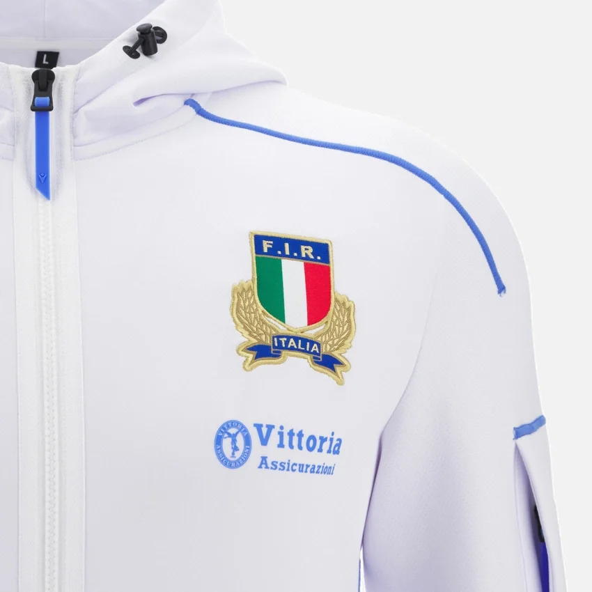 Italia Rugby 2025/26 Athleisure Adults’ Full Zip Sweatshirt Italia Rugby 2025/26 Athleisure Adults’ Full Zip Sweatshirt