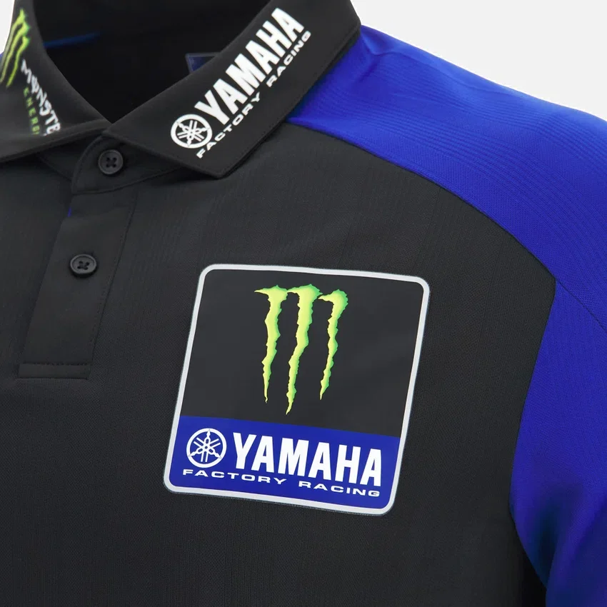 Monster Energy Yamaha MotoGP 2026 Man Team Replica Polo Shirt Monster Energy Yamaha MotoGP 2026 Man Team Replica Polo Shirt