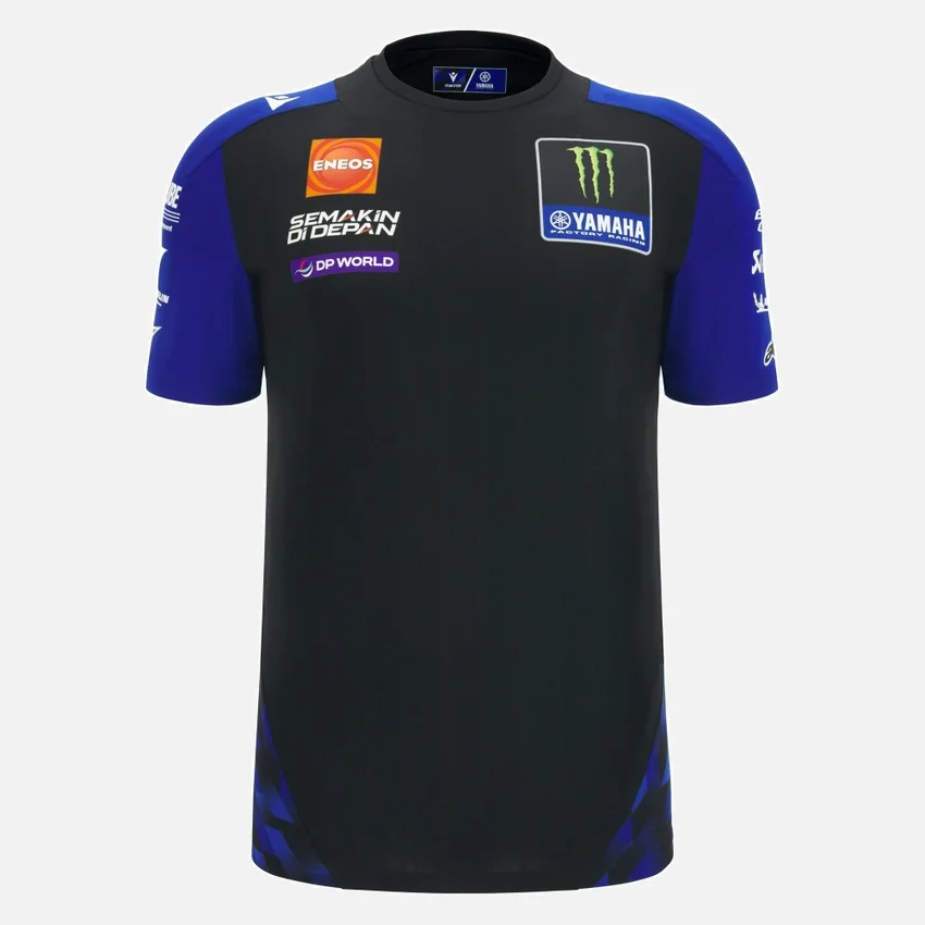 Monster Energy Yamaha MotoGP 2026 Man Team Replica Shirt Monster Energy Yamaha MotoGP 2026 Man Team Replica Shirt