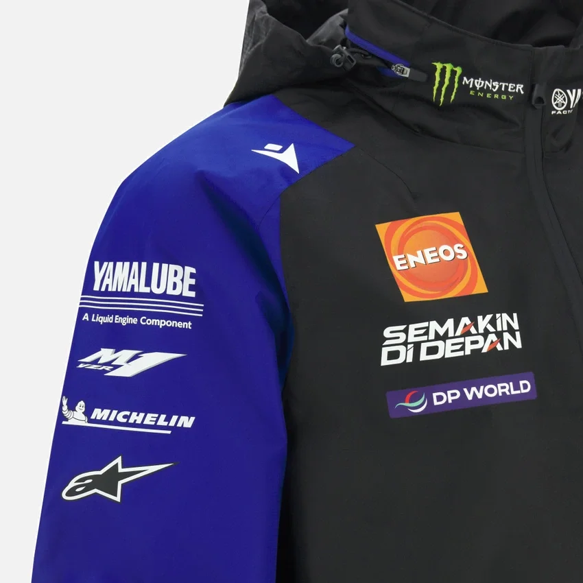 Monster Energy Yamaha MotoGP 2026 Man Team Replica Shower Jacket Monster Energy Yamaha MotoGP 2026 Man Team Replica Shower Jacket