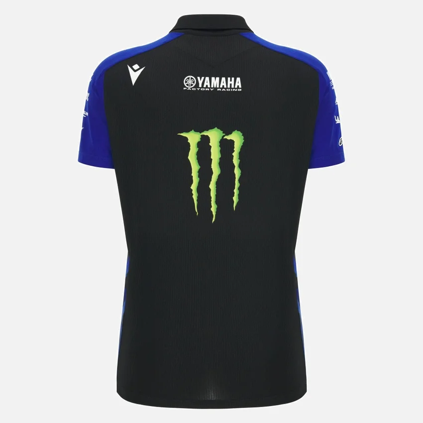 Monster Energy Yamaha MotoGP 2026 Woman Team Replica Polo Shirt Monster Energy Yamaha MotoGP 2026 Woman Team Replica Polo Shirt
