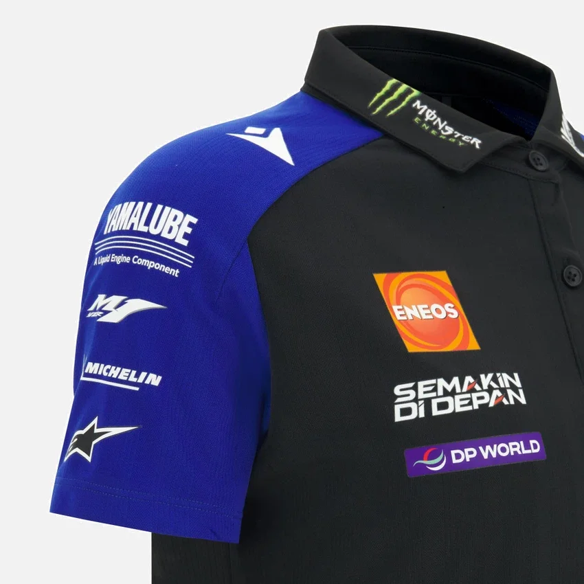 Monster Energy Yamaha MotoGP 2026 Woman Team Replica Polo Shirt Monster Energy Yamaha MotoGP 2026 Woman Team Replica Polo Shirt