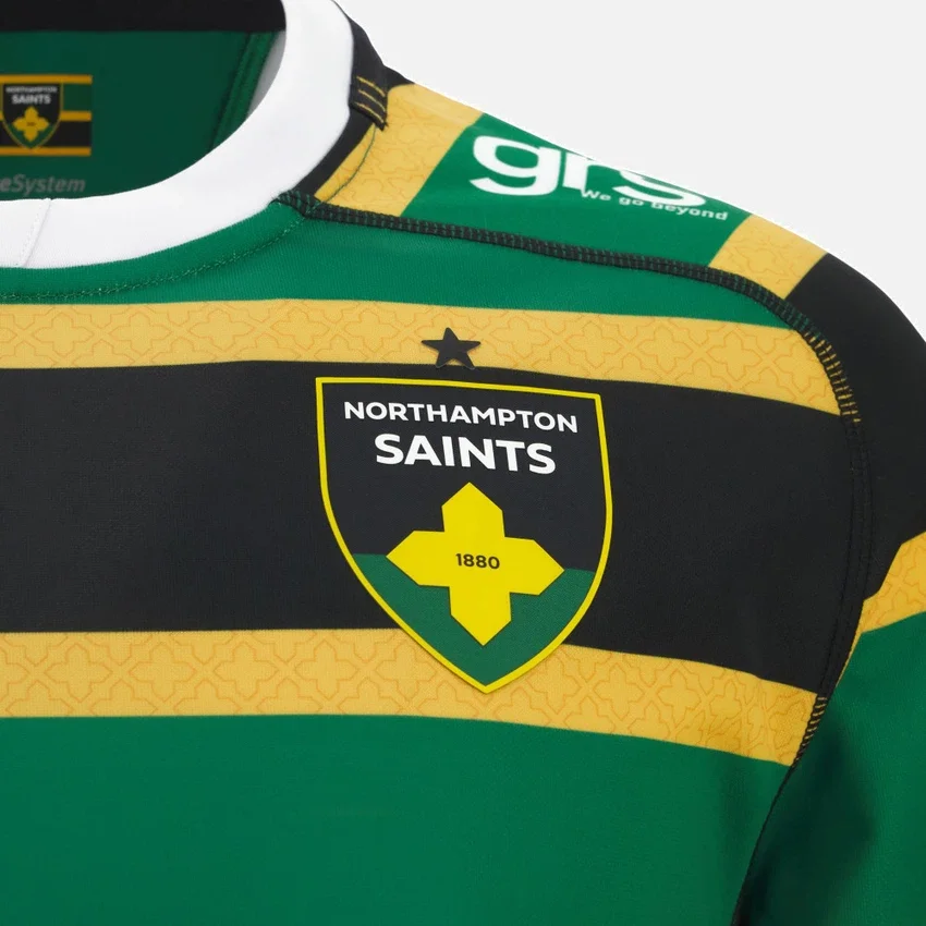 Northampton Saints 2025/26 Adults’ Home Poly Replica Shirt Northampton Saints 2025/26 Adults’ Home Poly Replica Shirt