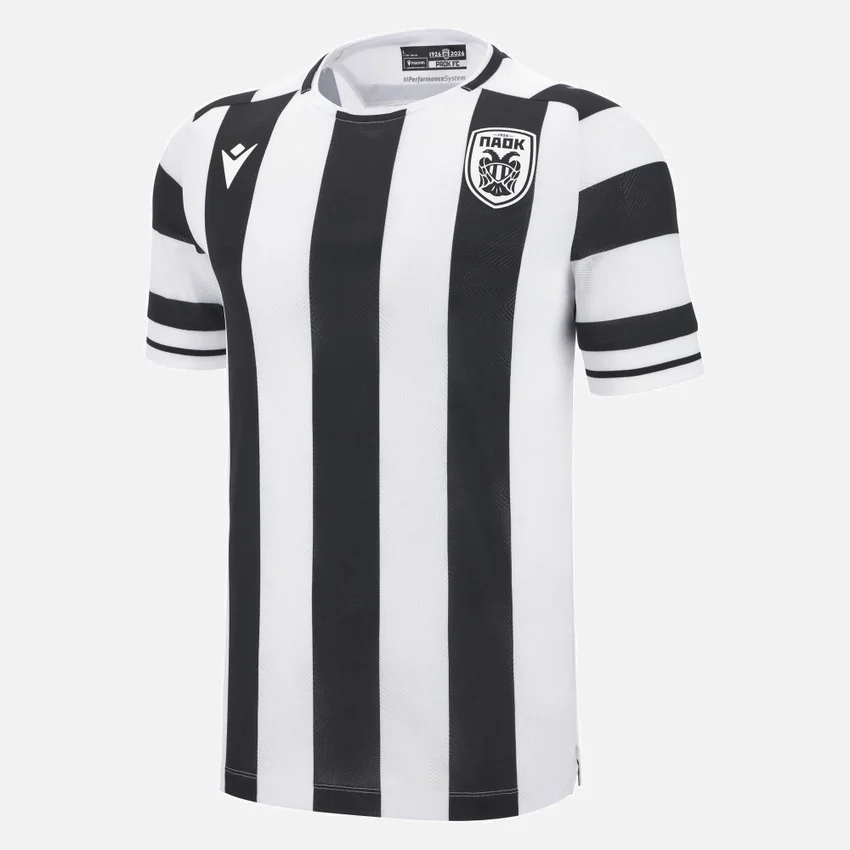 PAOK FC 2025/26 Adults’ Home Match Jersey PAOK FC 2025/26 Adults’ Home Match Jersey