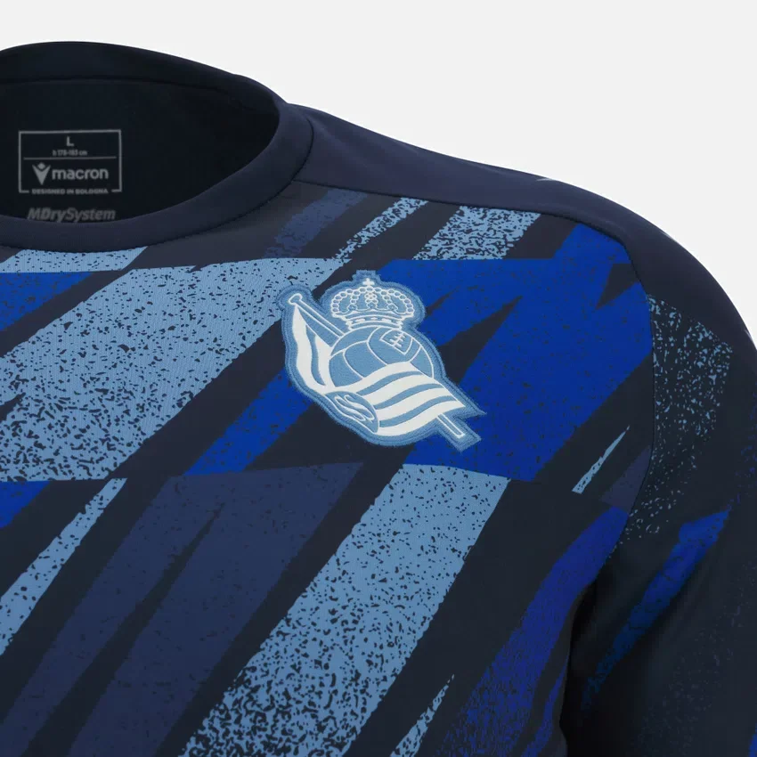 Real Sociedad 2025/26 Adults’ Warm Up Jersey Real Sociedad 2025/26 Adults’ Warm Up Jersey