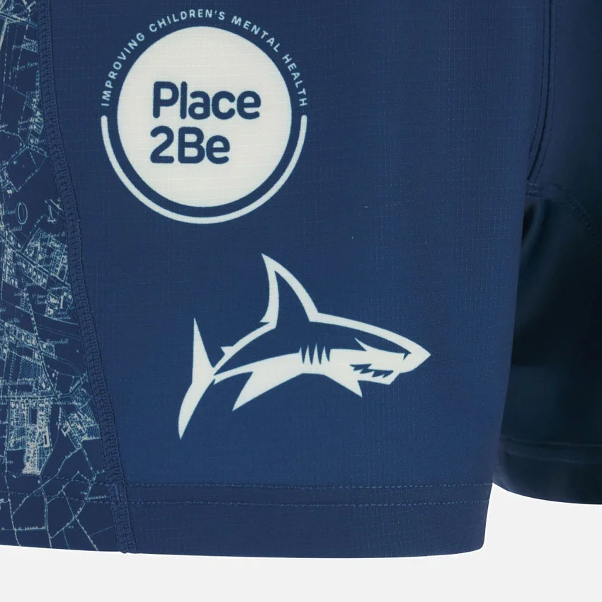 Sale Sharks 2025/26 Home Match Shorts Sale Sharks 2025/26 Home Match Shorts